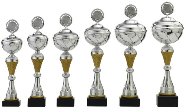 Necklet kan zijn matchmaker Sportprijzen beker goud + zilver S438-S502 | online trofee bestellen